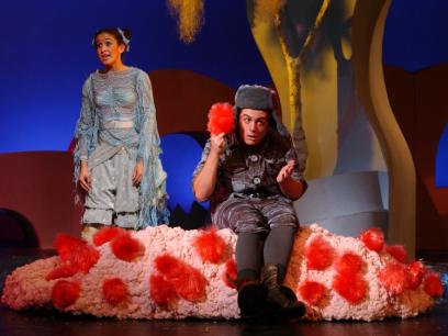 Emily Shackelford and Brian Polk in San Diego Junior Theatre's "Seussical." Photo by Ken Jacques.