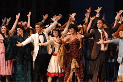 Thespian Festival's national cast of "Thoroughly Modern Millie." Photo by R. Bruhn Photography.